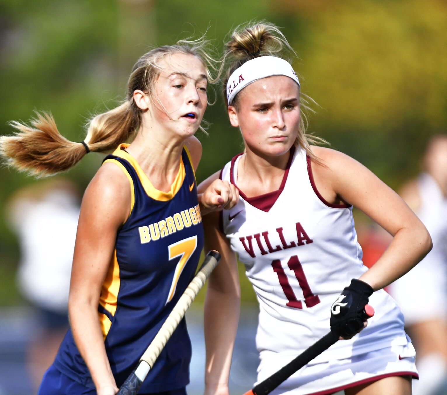 Villa Duchesne vs John Burroughs field hockey